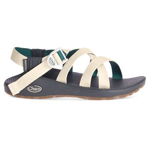 Chacos Banded Z/Cloud Women's Z/Sandals White / Green / Black | 1836597-US