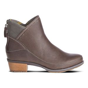 Chacos Cataluna Mid Women's Boots Brown | 8956324-US