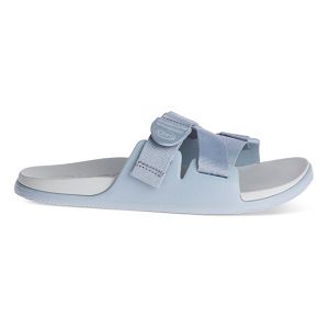 Chacos Chillos Women's Slides Grey / Blue | 7354190-US