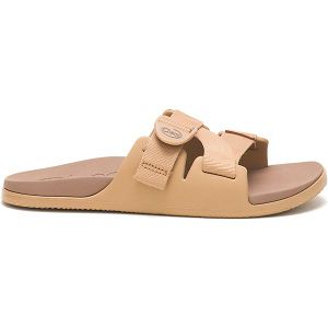 Chacos Chillos Women's Slides Yellow / Brown | 8546273-US