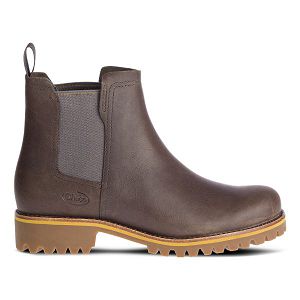 Chacos Fields Chelsea Waterproof Women's Boots Brown | 7852391-US