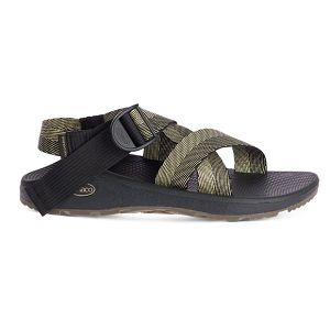 Chacos Mega Z/Cloud Men's Sandals Black / Olive | 1528609-US