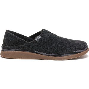 Chacos Revel Men's Sneakers Black | 9483207-US