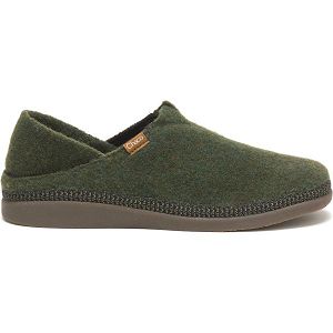 Chacos Revel Men's Sneakers Green / Brown | 4396028-US