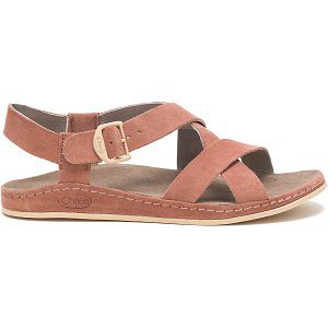 Chacos Wayfarer Women's Sandals Orange / Brown | 1653270-US