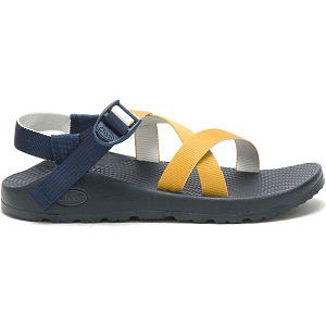 Chacos Z/1 Classic Women's Sandals Black / Yellow / Blue | 976318-US