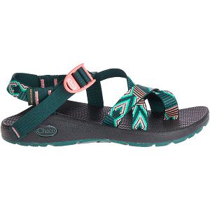 Chacos Z/Cloud 2 Women's Z/Sandals Green / Black | 3752891-US
