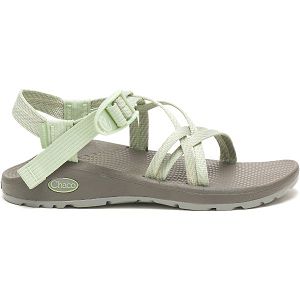 Chacos Z/Cloud X Women's Sandals Grey / Green | 9640328-US