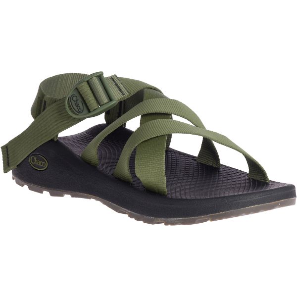 Chacos Banded Z/Cloud Men's Z/Sandals Black / Green | 8159402-US