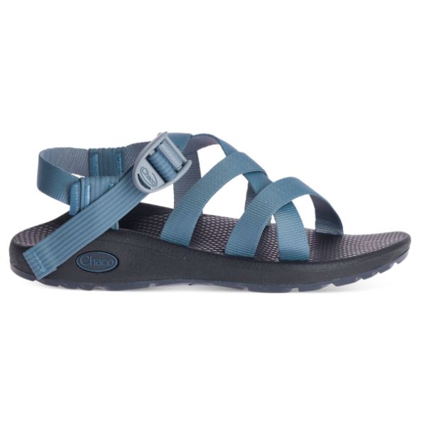 Chacos Banded Z/Cloud Women\'s Sandals Black / Blue | 2605914-US