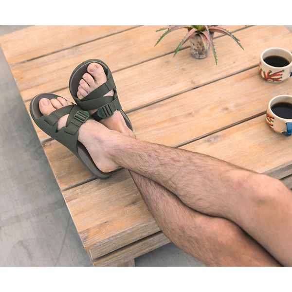 Chacos Chillos Men's Slides Navy | 3214078-US