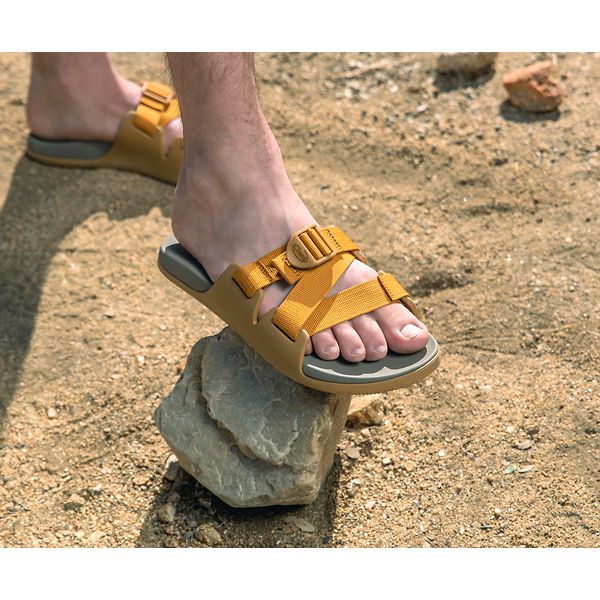 Chacos Chillos Men's Slides Navy | 3214078-US