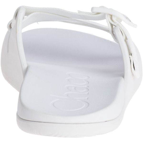 Chacos Chillos Men's Slides White | 8513967-US