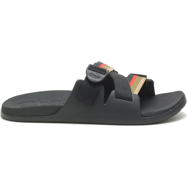 Chacos Chillos Men\'s Slides Yellow / Orange / Grey | 6847012-US