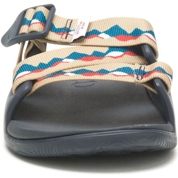 Chacos Chillos Slides Women's New Belgium 30 Beige / Grey | 5098472-US
