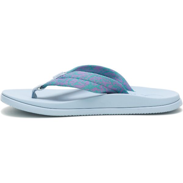 Chacos Chillos Women's Flips Blue / Pink | 4567902-US