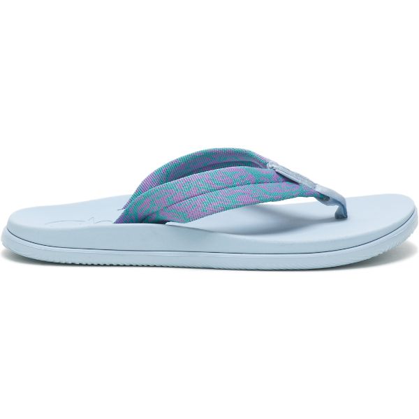 Chacos Chillos Women\'s Flips Blue / Pink | 4567902-US