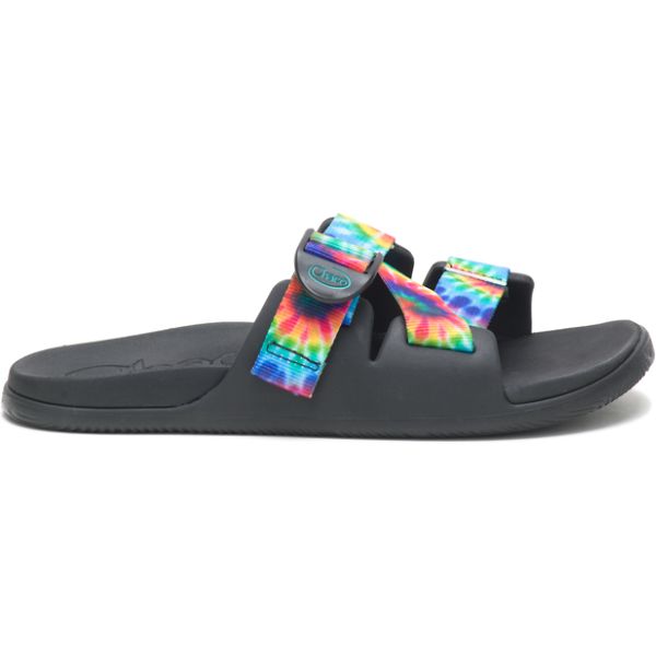 Chacos Chillos Women\'s Slides Black / Multi | 4283715-US