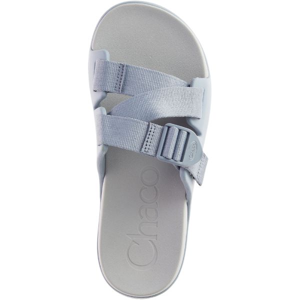 Chacos Chillos Women's Slides Grey / Blue | 7354190-US