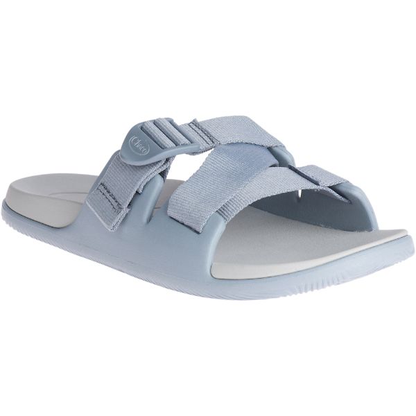 Chacos Chillos Women's Slides Grey / Blue | 7354190-US