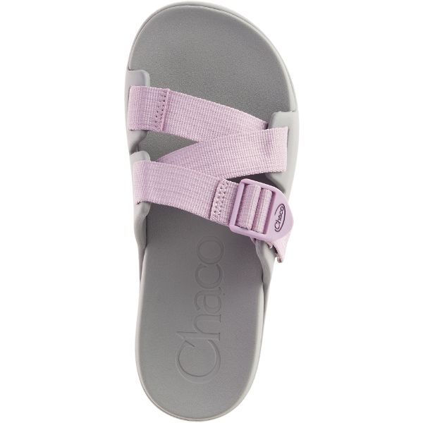Chacos Chillos Women's Slides Pink / Grey | 8731542-US