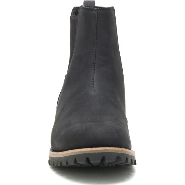 Chacos Fields Chelsea Waterproof Men's Boots Black | 4829376-US