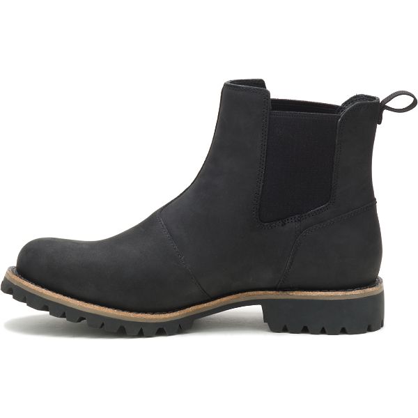 Chacos Fields Chelsea Waterproof Men's Boots Black | 4829376-US