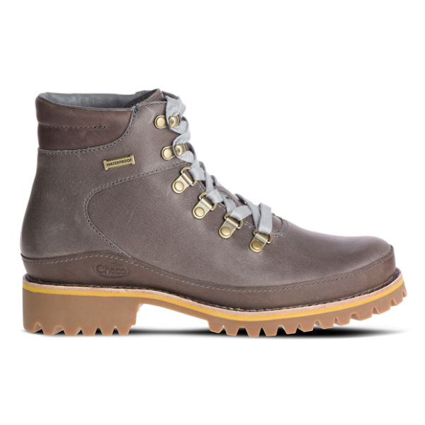 Chacos Fields Waterproof Women\'s Boots Grey / Brown | 5402179-US