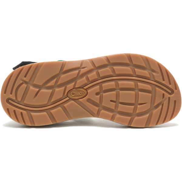 Chacos Mega Z/Cloud Women's Sandals Grey / Green | 1598720-US