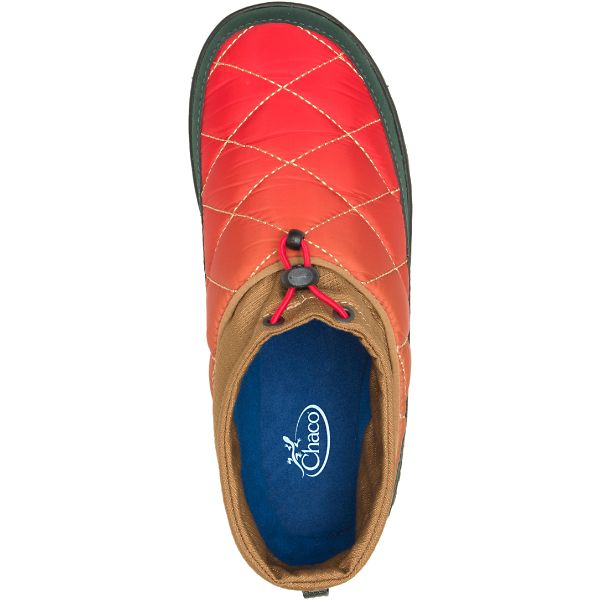 Chacos Ramble Puff Cinch Women's Sneakers Orange / Green / Brown | 645723-US