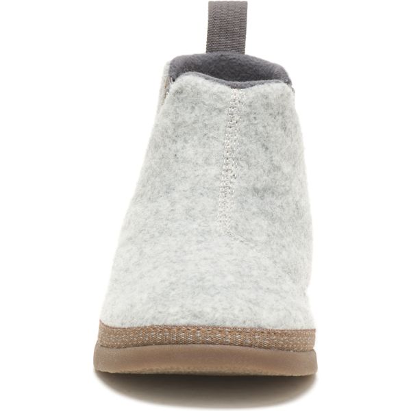 Chacos Revel Chelsea Boots Women's Cozy Comfort White / Brown | 4821573-US