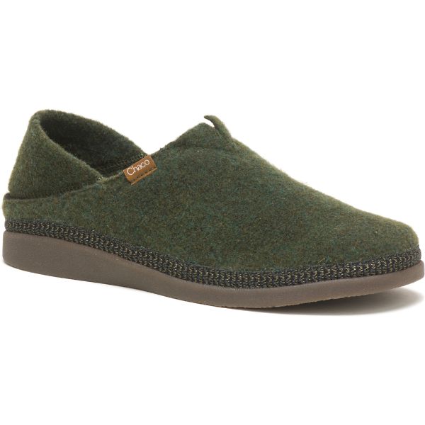 Chacos Revel Shoes Men's Cozy Comfort Green / Brown | 7905842-US