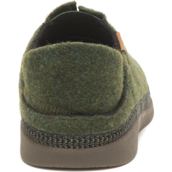 Chacos Revel Shoes Men's Cozy Comfort Green / Brown | 7905842-US