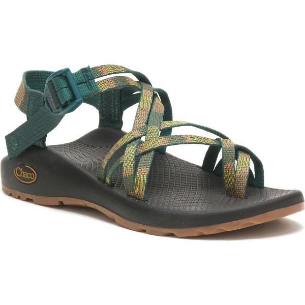 Chacos ZX/2 Classic Women's Sandals Yellow / Green / Grey | 1952706-US