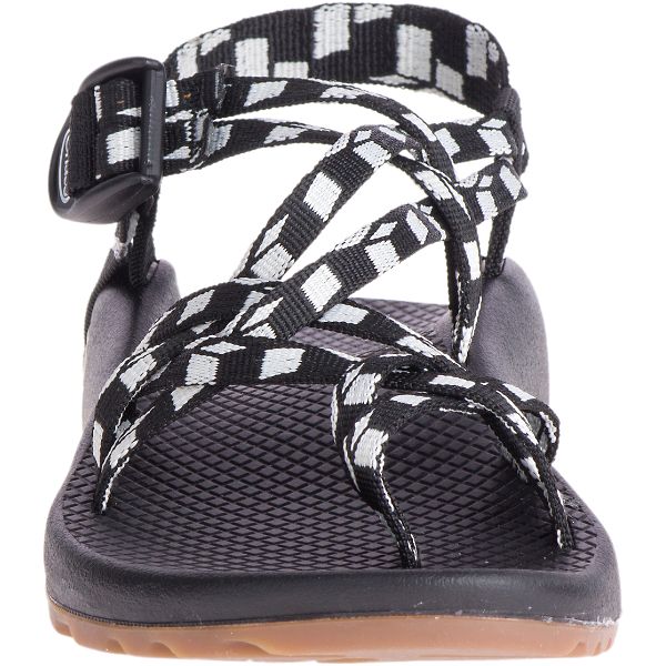 Chacos ZX/2 Classic Women's Z/Sandals Black / White | 5294038-US
