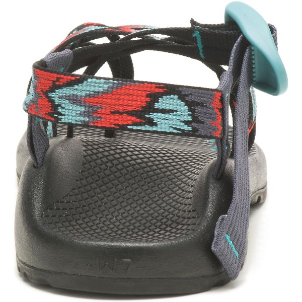 Chacos ZX/2 Classic Women's Z/Sandals Black / Red / Blue | 6427509-US