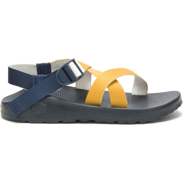 Chacos Z/1 Classic Men\'s Sandals Black / Yellow / Blue | 7814953-US