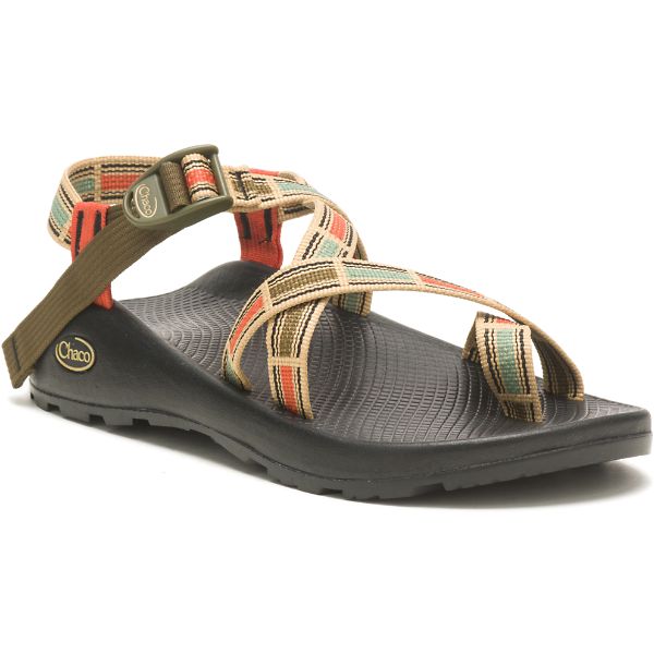Chacos Z/2 Classic Men's Sandals Grey / Olive | 7652438-US