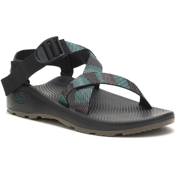 Chacos Z/Cloud Men's Z/Sandals Black / Green / Grey | 6852307-US