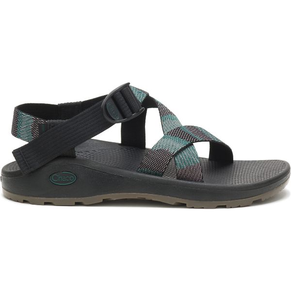 Chacos Z/Cloud Men\'s Z/Sandals Black / Green / Grey | 6852307-US