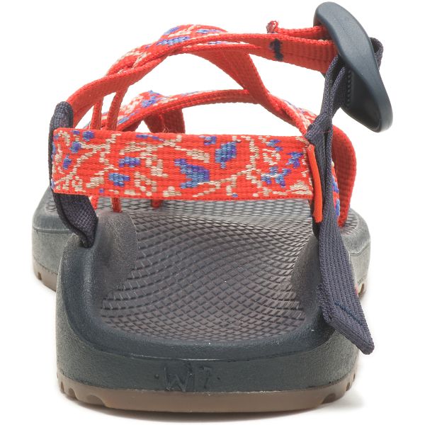 Chacos Z/Cloud X2 Women's Sandals Black / Orange / Blue | 1879350-US