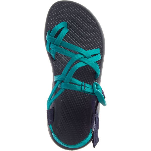 Chacos Z/Cloud X2 Women's Sandals Green / Grey | 5038216-US