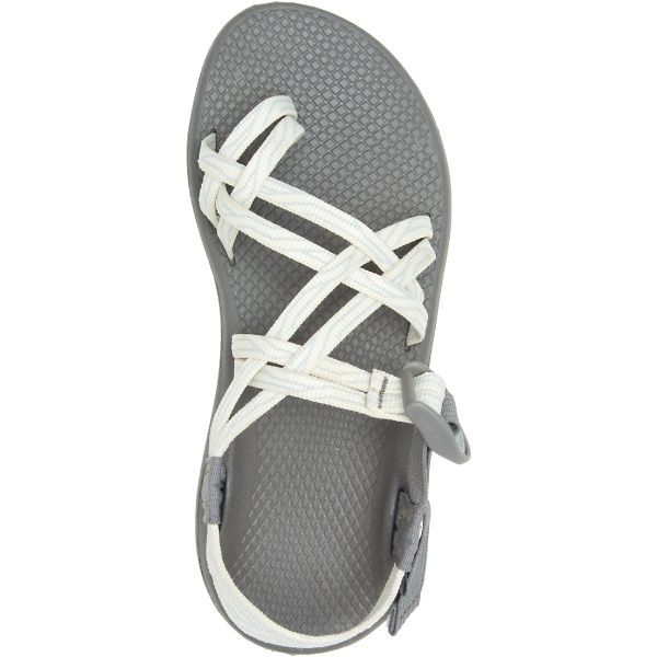Chacos Z/Cloud X2 Women's Sandals White / Grey | 369758-US