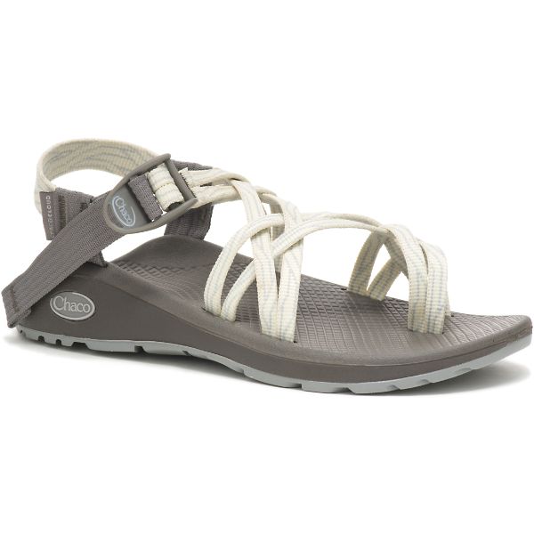 Chacos Z/Cloud X2 Women's Sandals White / Grey | 369758-US