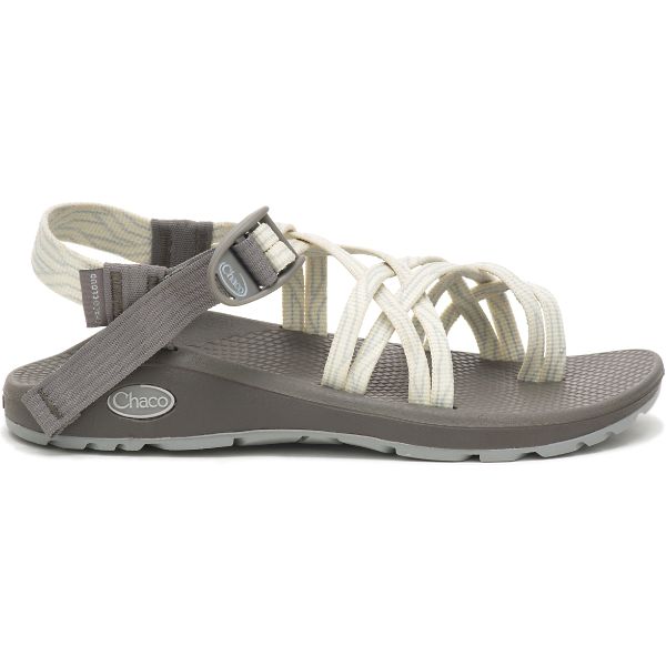 Chacos Z/Cloud X2 Women\'s Z/Sandals White / Grey | 1968342-US